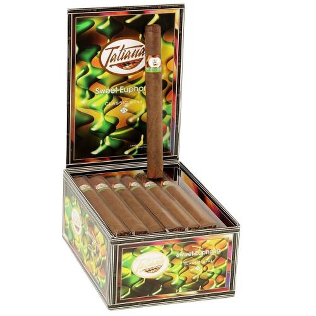 Tatiana Sweet Euphoria Classic Corona Box of 25 - 6" x 44