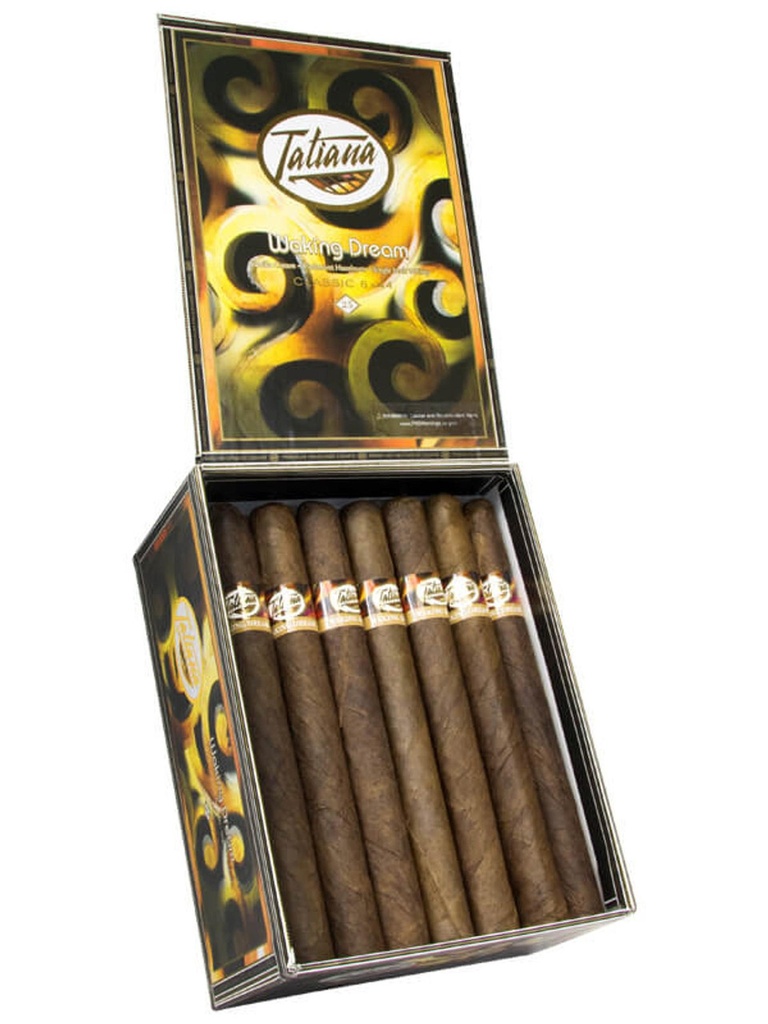 Tatiana Waking Dream Classic Corona Box of 25 - 6" x 44