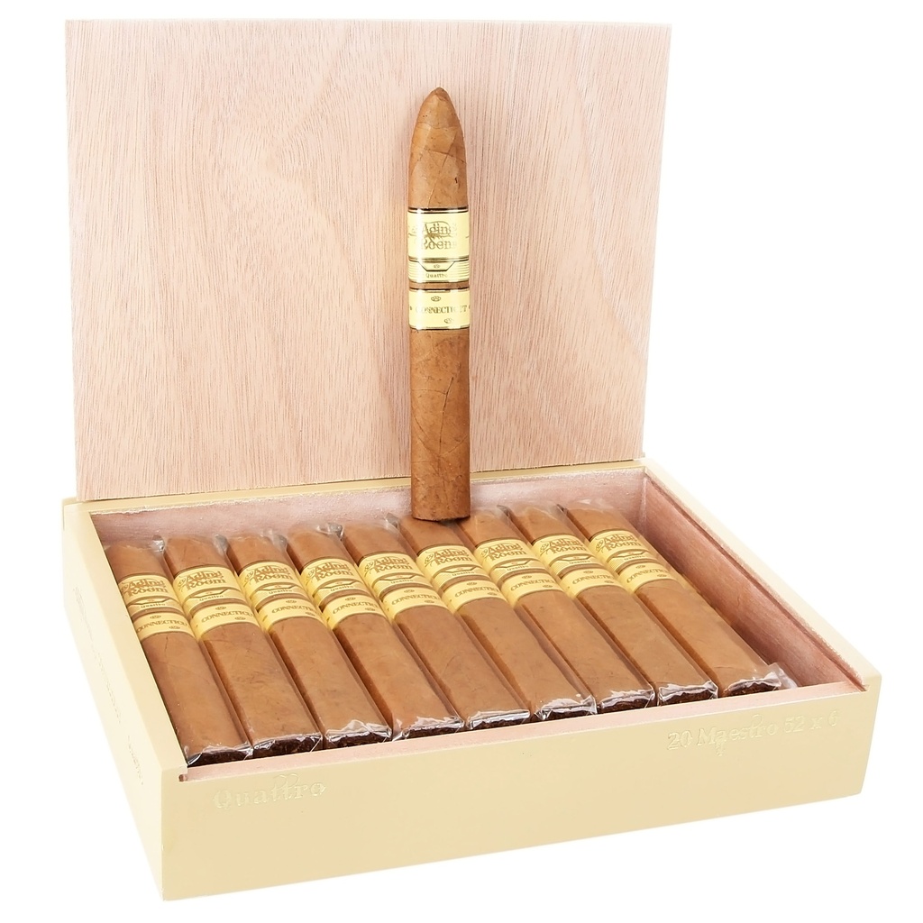 Aging Room Quattro Connecticut Maestro Box of 20 - 6" x 52