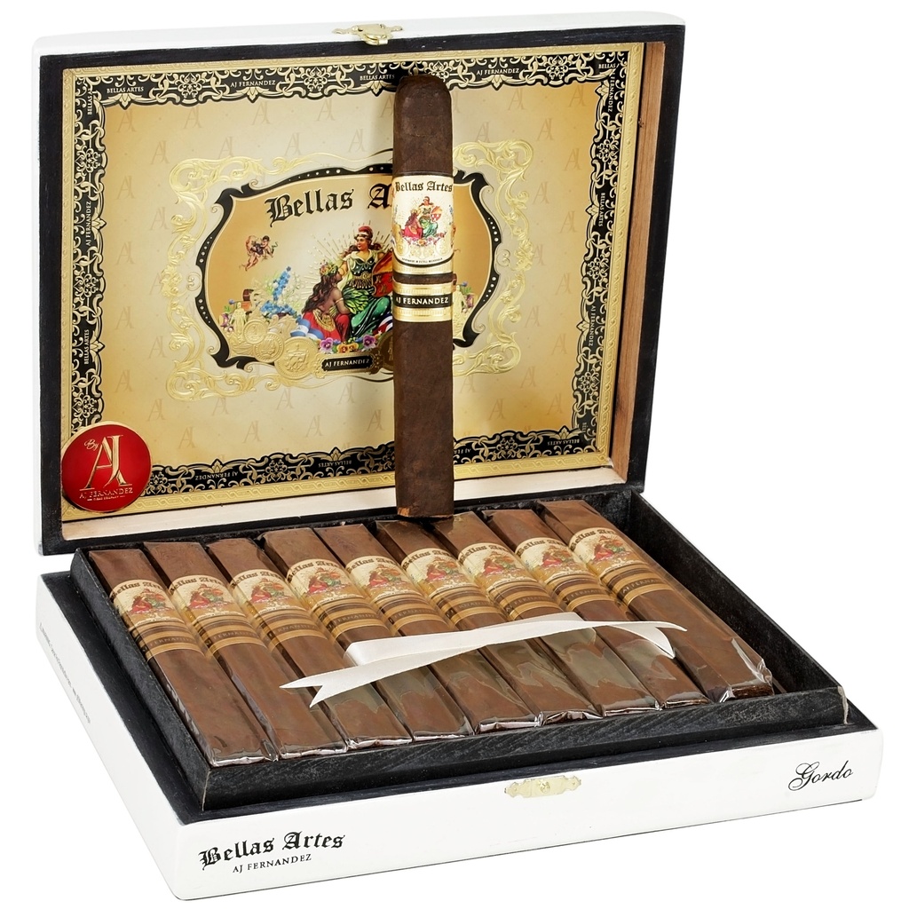 AJ Fernandez Bellas Artes Maduro Gordo Box of 20 - 6" 1/2 x 58
