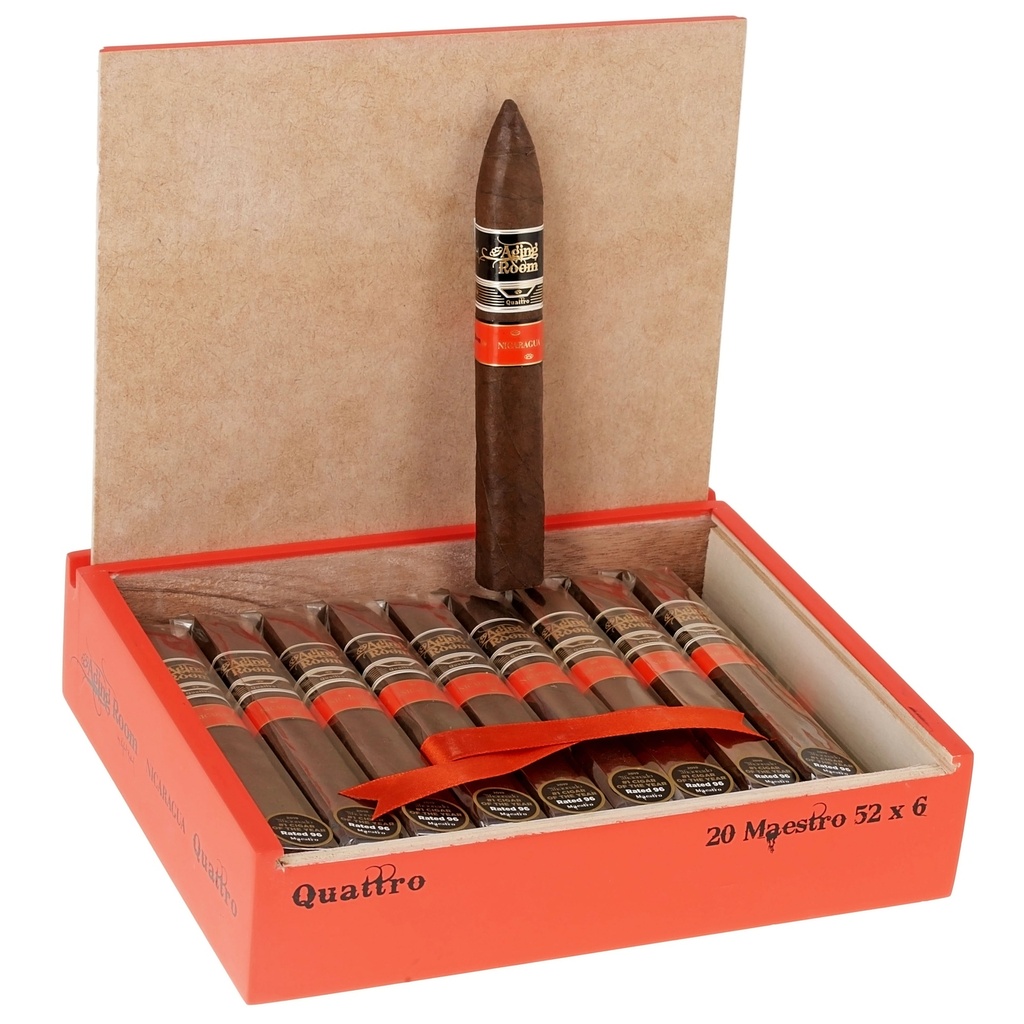 Aging Room Quattro Nicaragua Maestro Box of 20 - 6" x 52