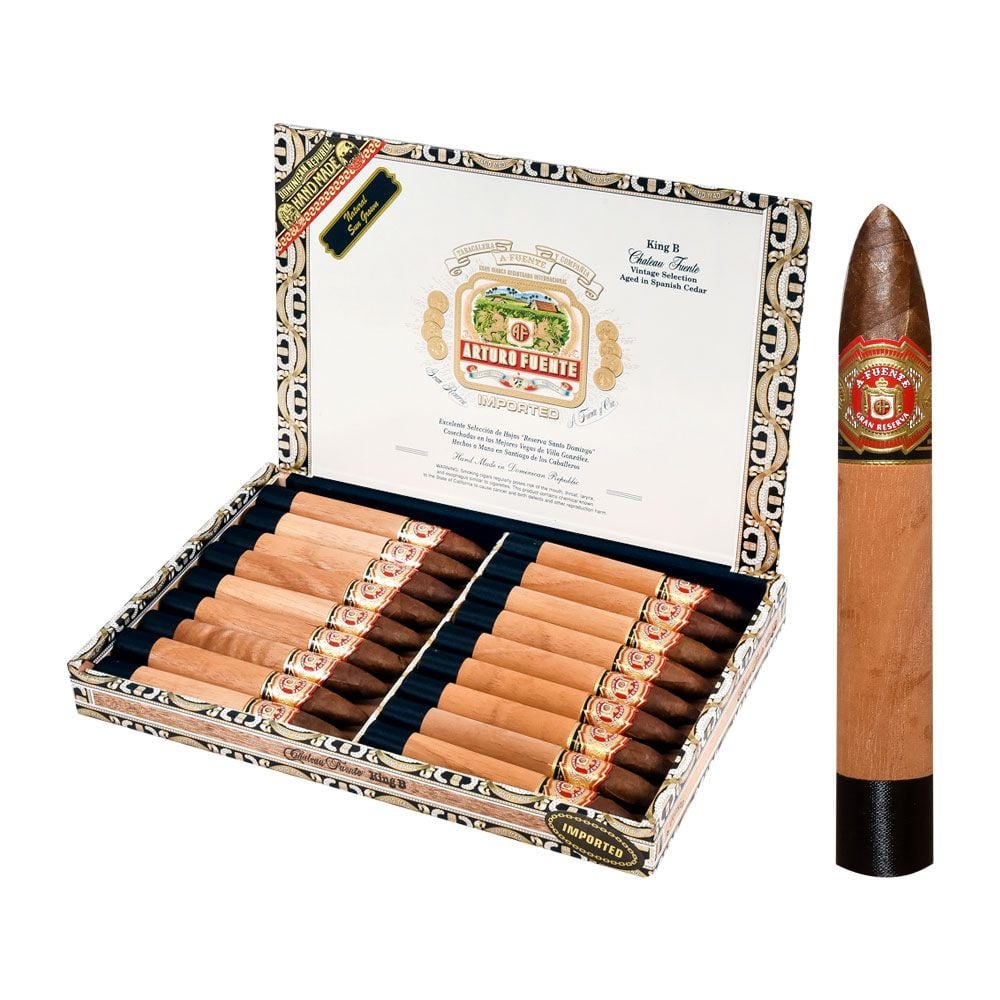 Arturo Fuente Chateau Fuenta King B Box of 18 - 6" x 55