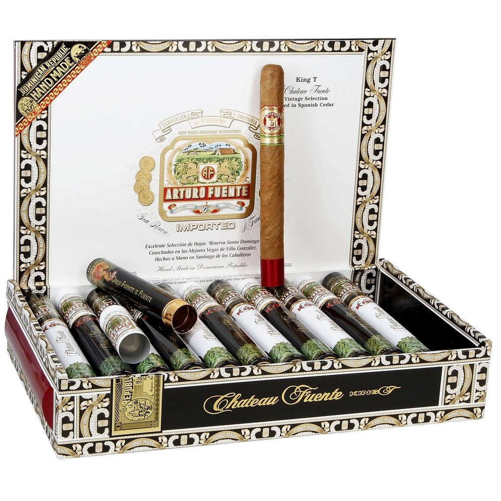 Arturo Fuente Chateau Fuenta King T Rosato Box of 24 - 7" x 49 