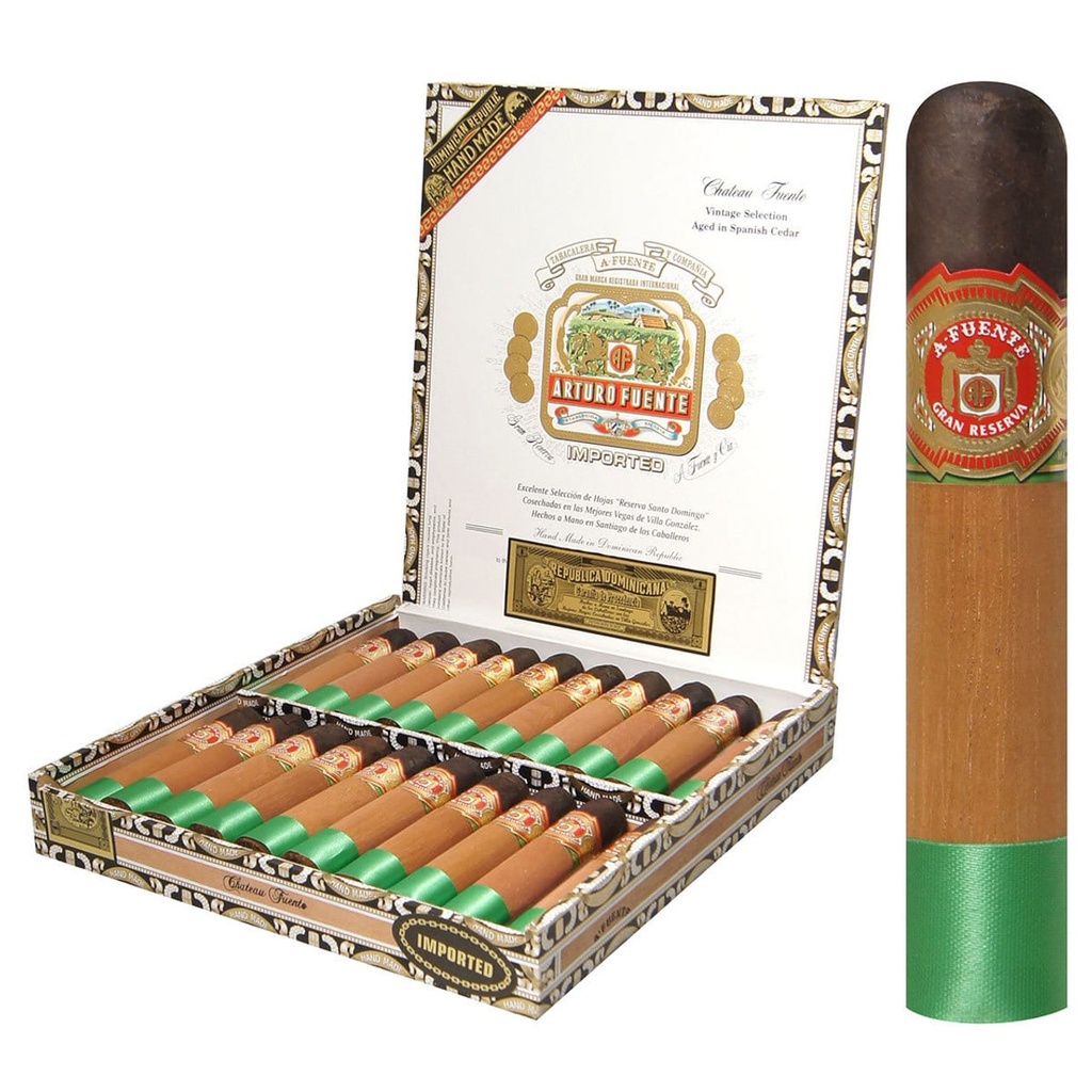 Arturo Fuente Chateau Fuenta Maduro Box of 20 - 4" 1/2 x 50 