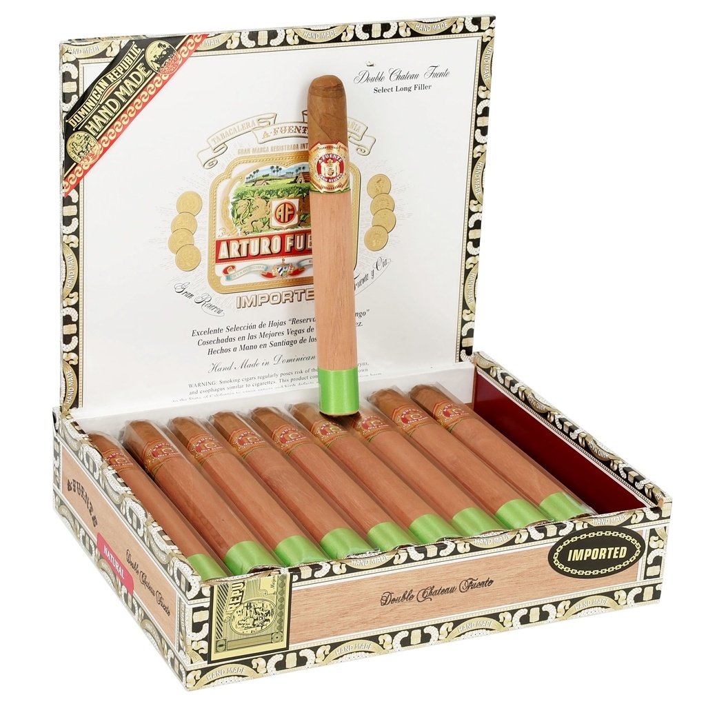 Arturo Fuente Double Chateau Fuente Natural Box of 20 - 6" 3/4 x 50