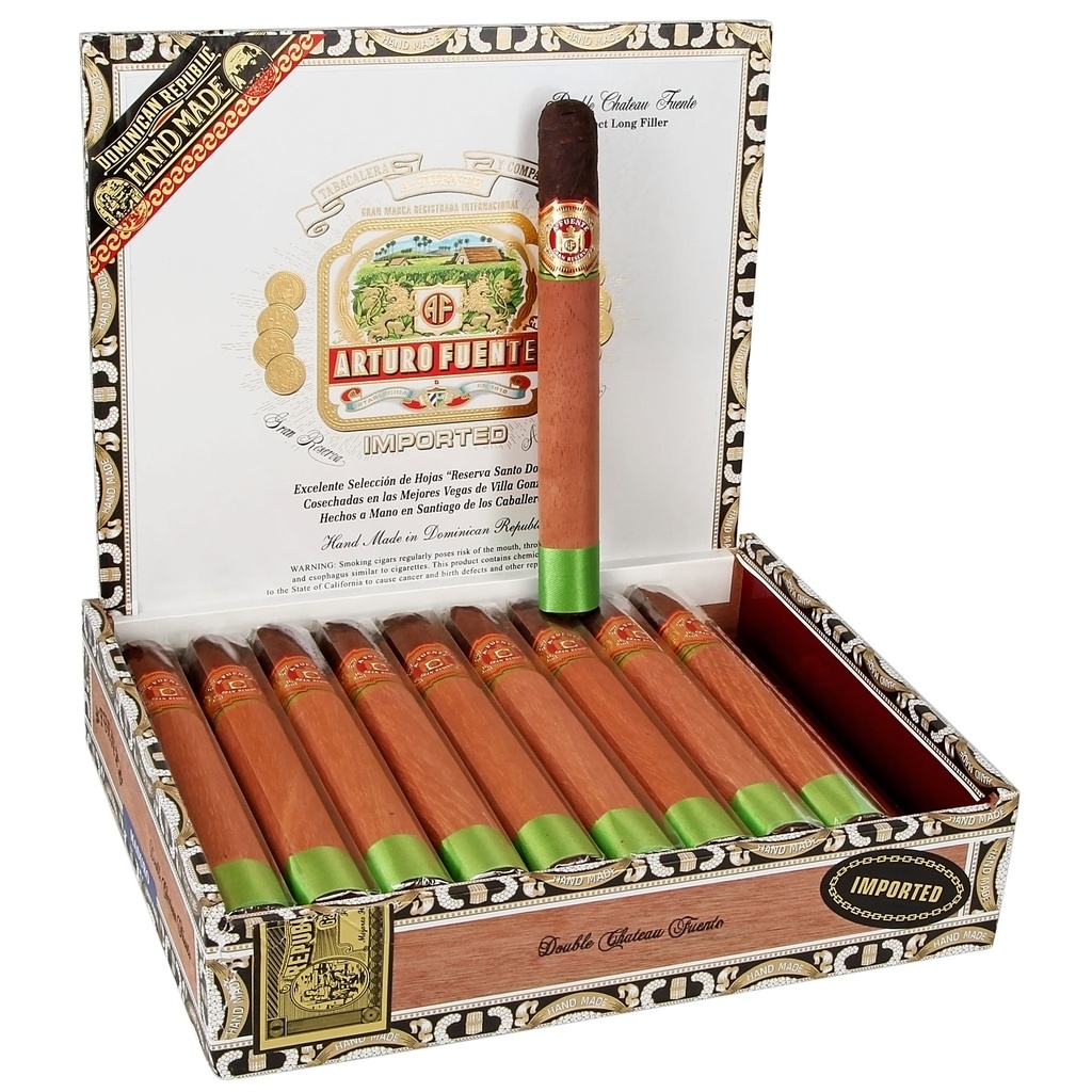 Arturo Fuente Double Chateau Fuente Maduro Box of 20 - 6" 3/4 x 50 