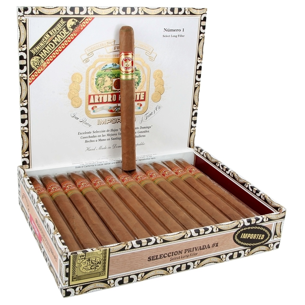 Arturo Fuente Seleccion Privada No.1 Sel Doro Box of 25 - 6" 3/4 x 44 