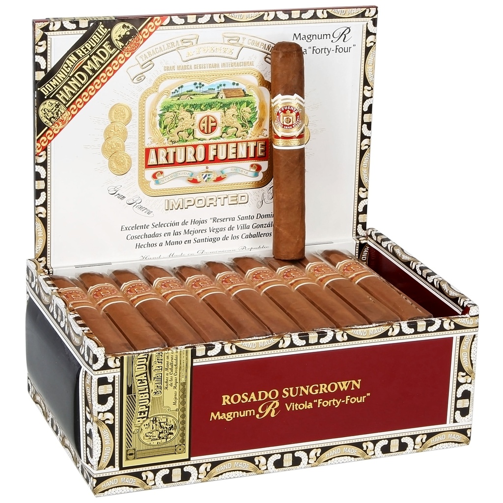 Arturo Fuente Rosado S/G Magnum R Box of 44 - 4" 7/8 x 47