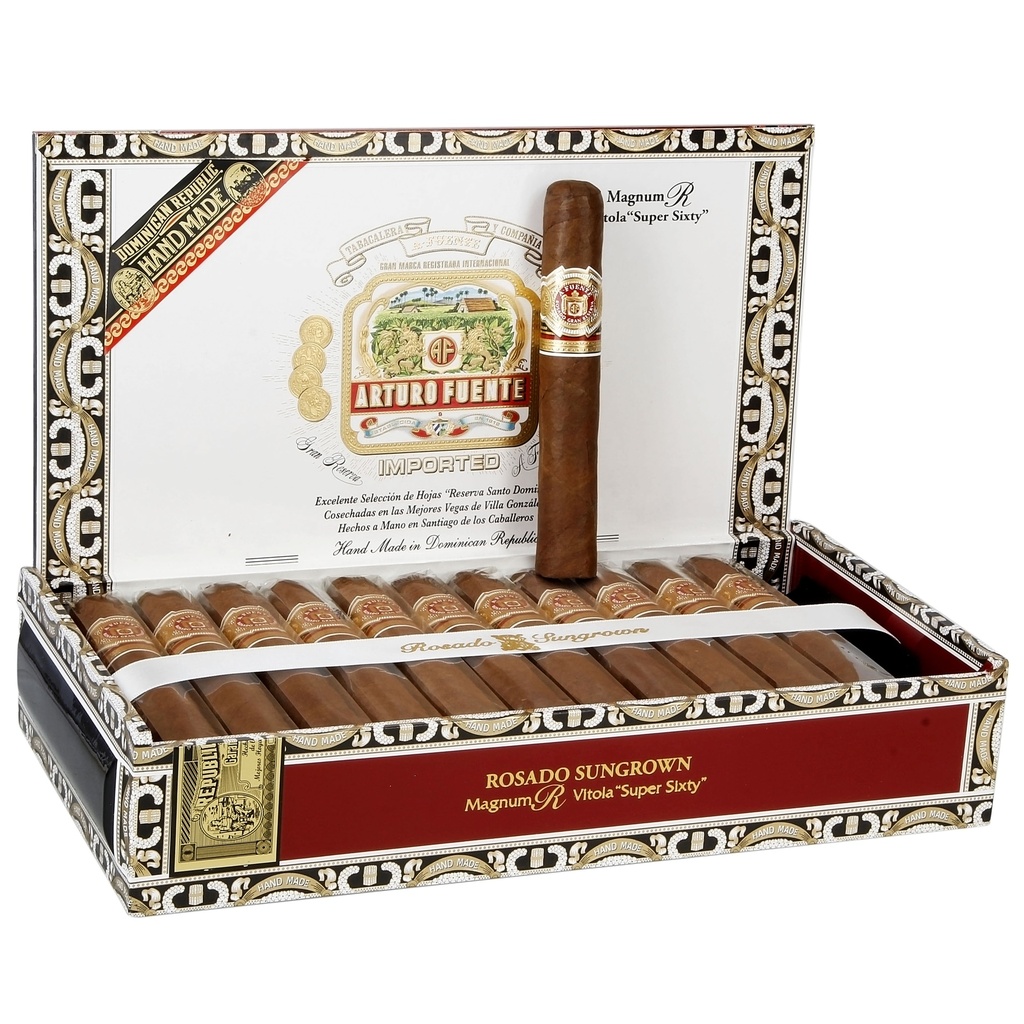 Arturo Fuente Rosado S/G Magnum R Super 60 Box of 24 - 6" x 60