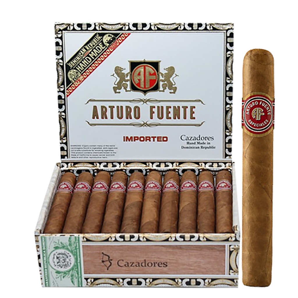 Arturo Fuente Especiales Cazadores Box of 30 - 6" x 50