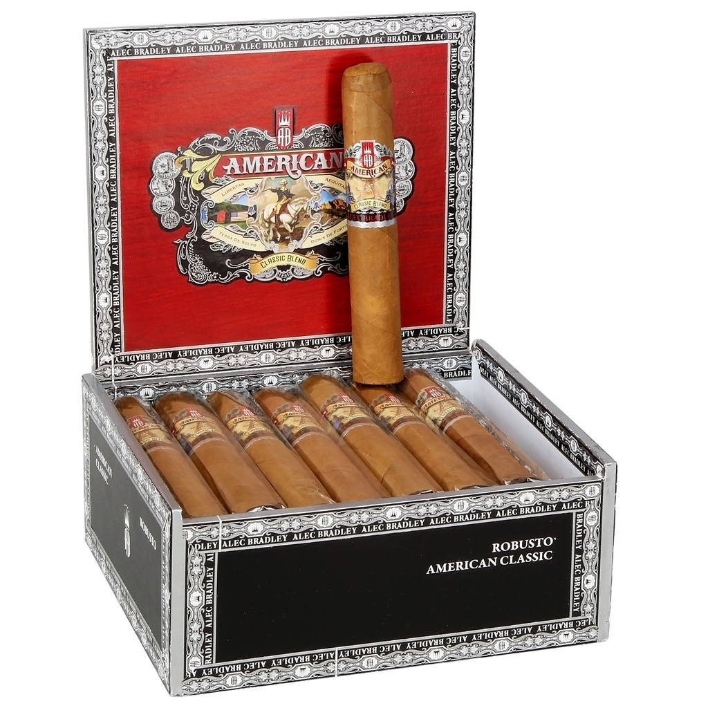 Alec Bradley American Classic Blend Robusto Box of 24 - 5" x 50