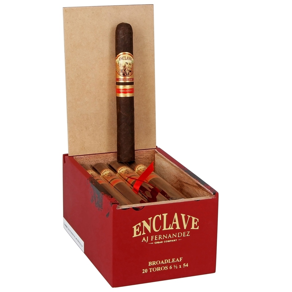 AJ Fernandez Enclave Broadleaf Toro Box of 20 - 6" 1/2 x 54