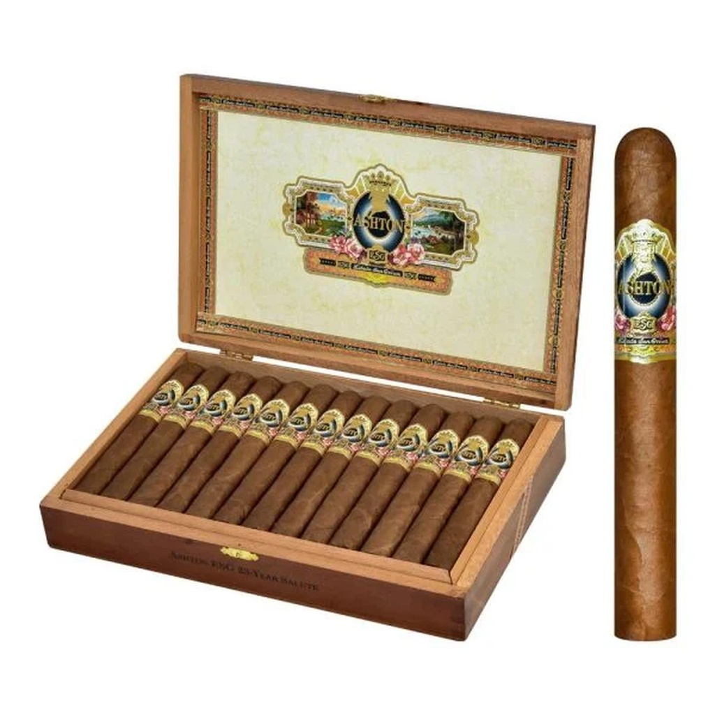 Ashton ESG 23-Year Salute Box of 25 - 6" 1/4 x 52