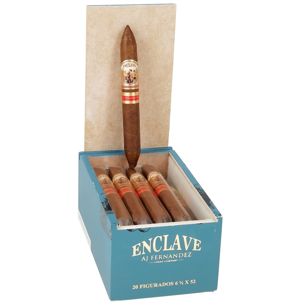 AJ Fernandez Enclave Habano Figurado Box of 20 -  6" 1/2 x 52