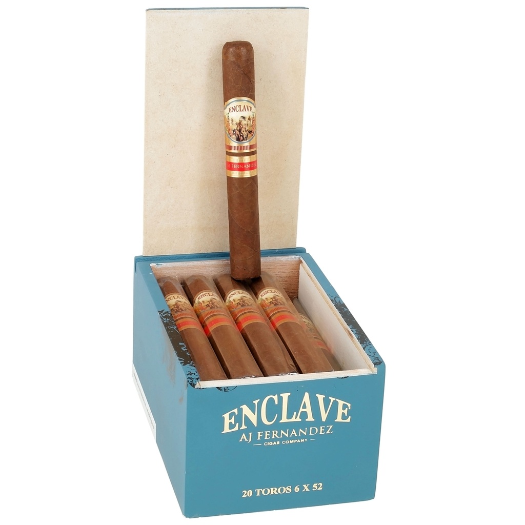AJ Fernandez Enclave Habano Toro Box of 20 - 6" x 52