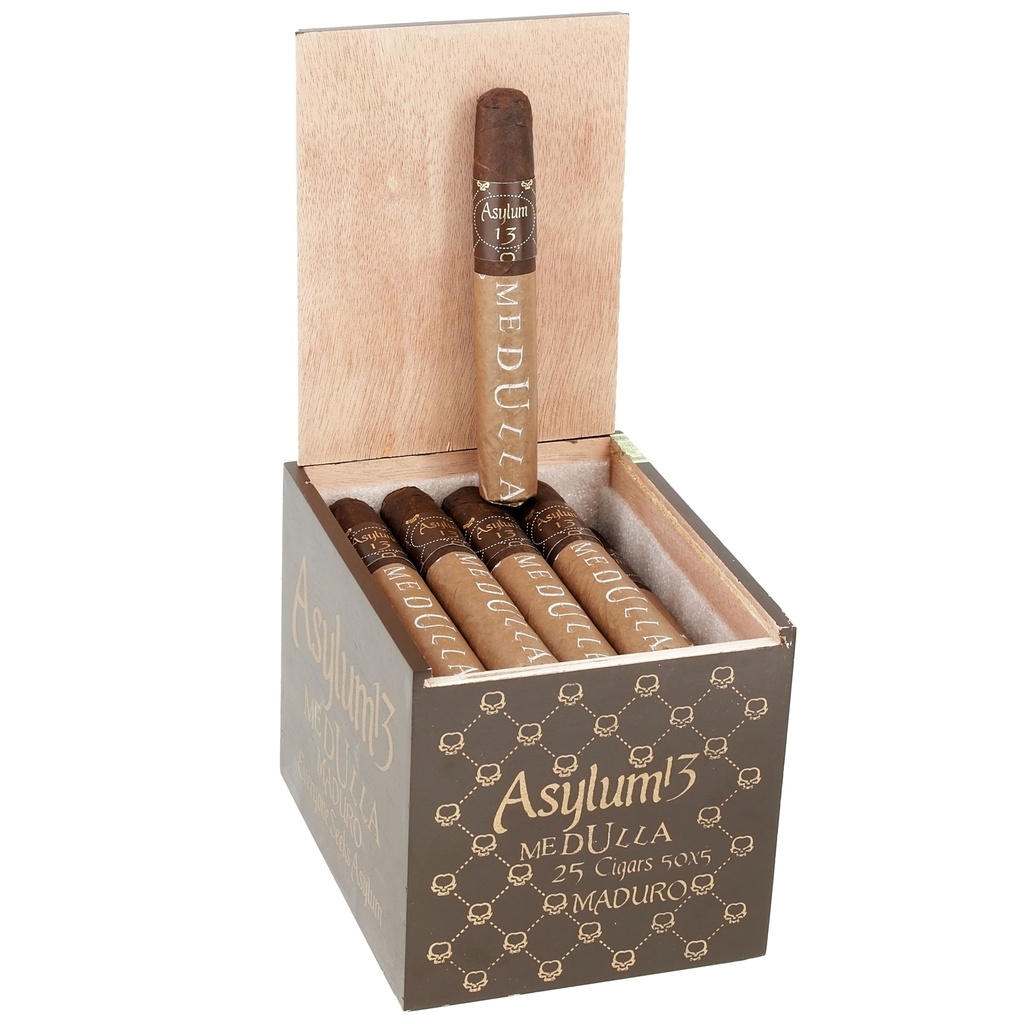 Asylum 13 Medulla Maduro 5" * 50
