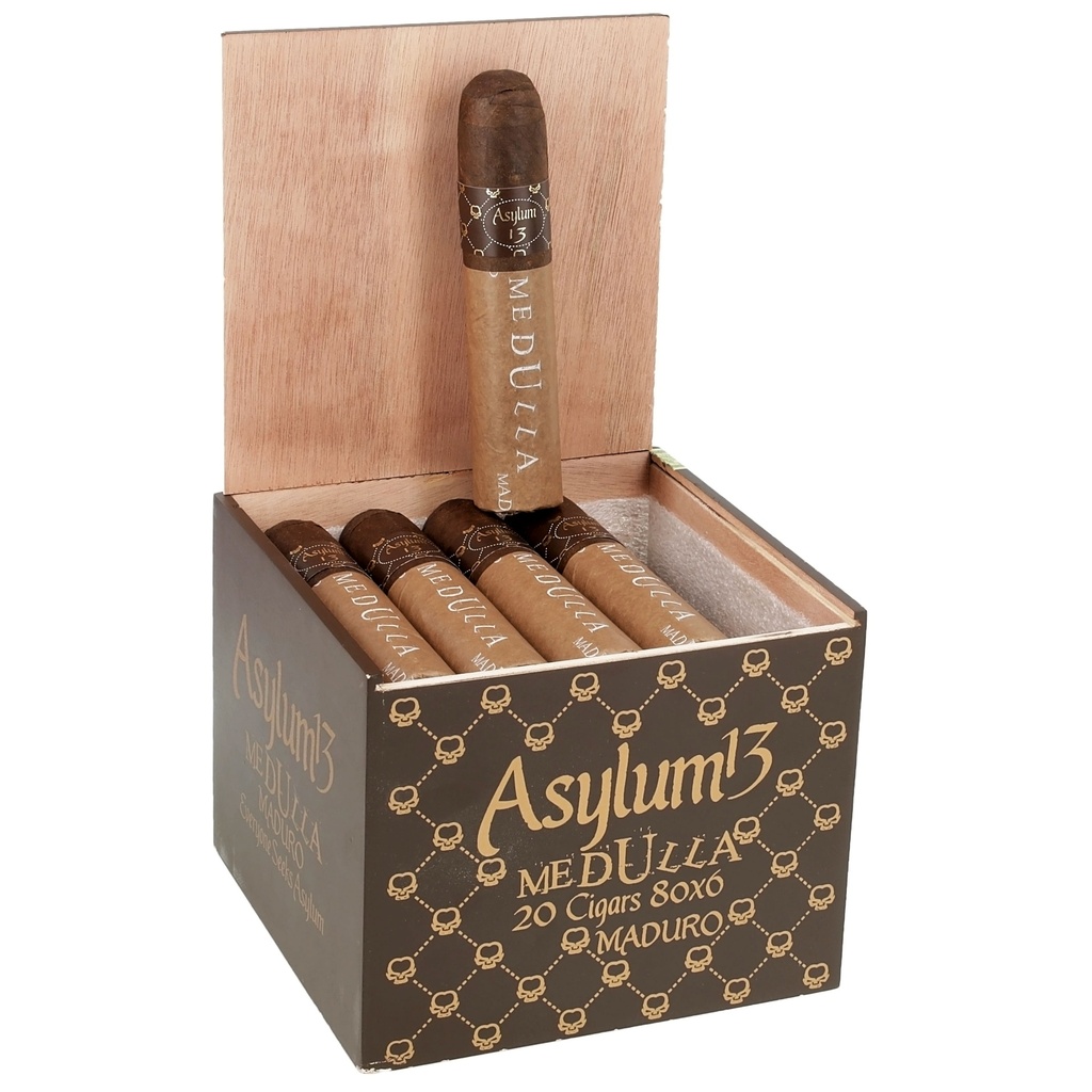 Asylum 13 Medulla Maduro 6" * 80