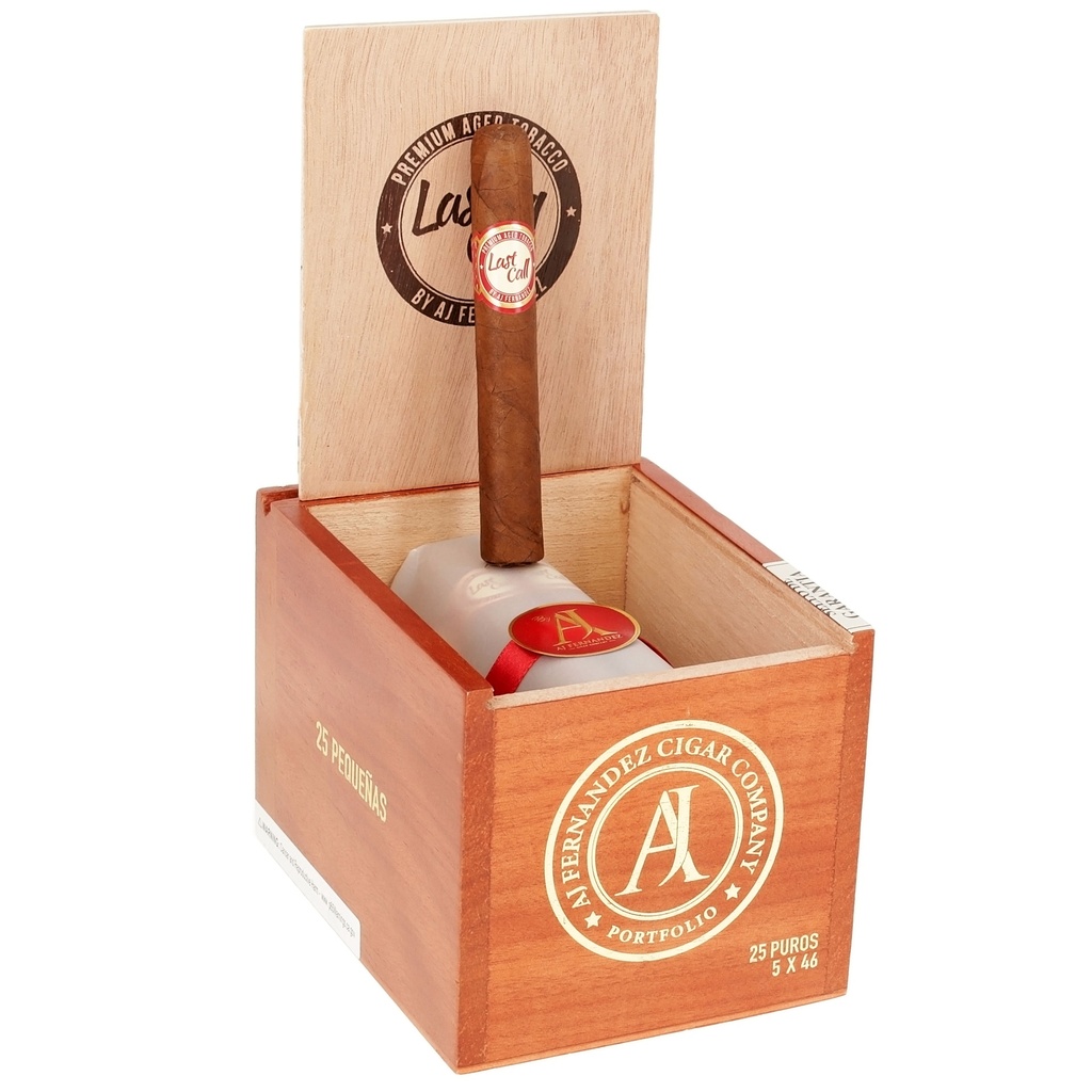 AJ Fernandez Last Call Habano Pequenas Box of 25 - 5"  x 46