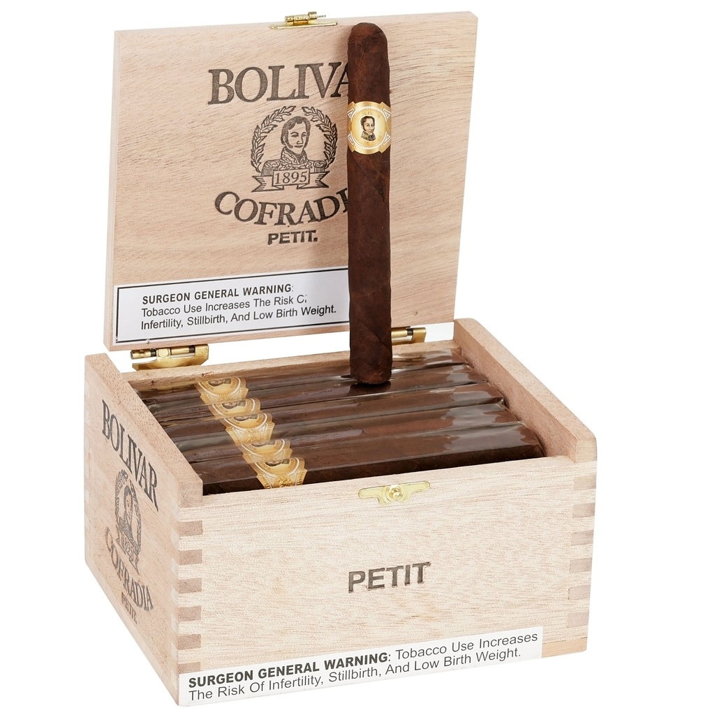 Bolivar Cofradia Petit Corona Box of 24 - 4" 1/2 x 36