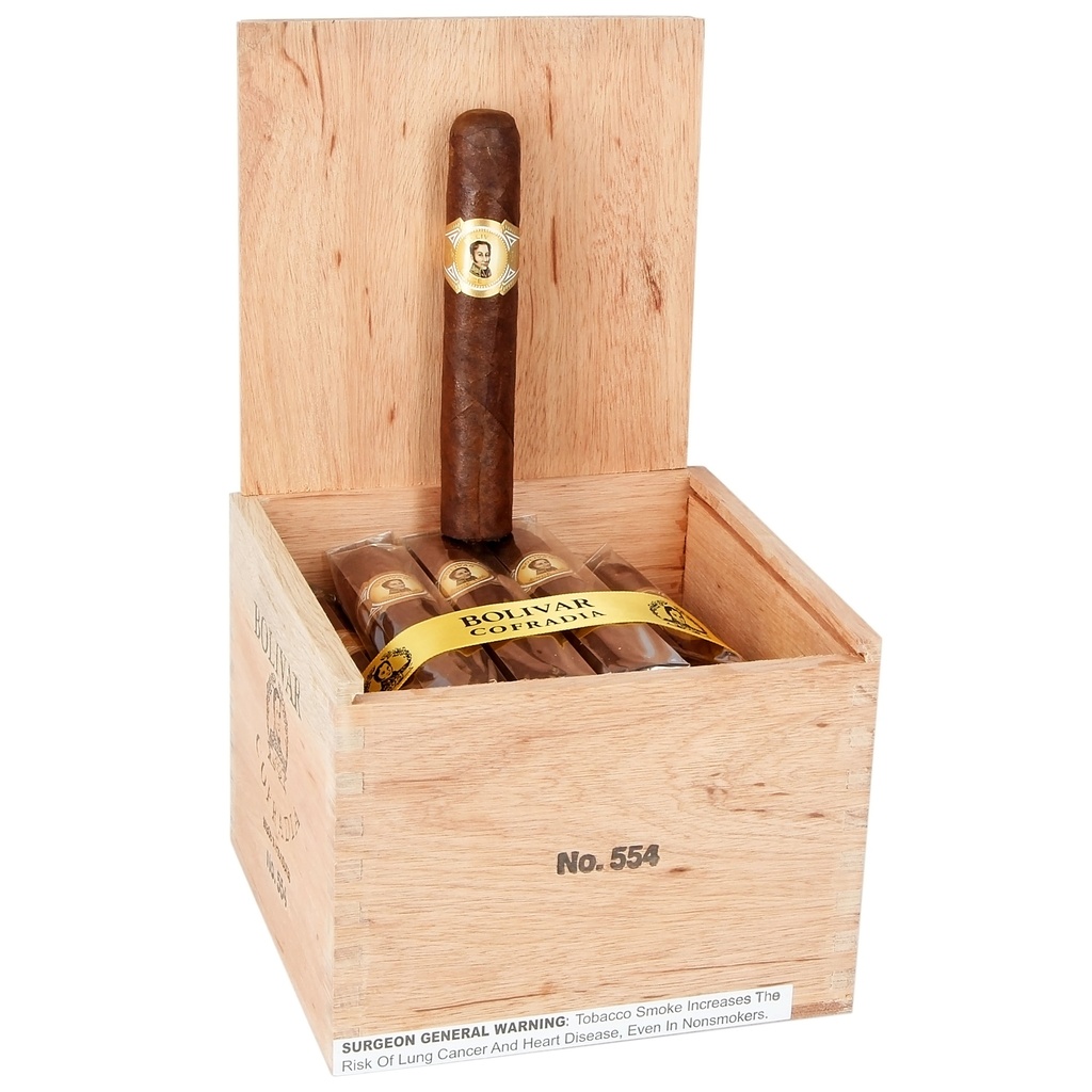 Bolivar Cofradia Robusto Box of 25 - 5" x 54