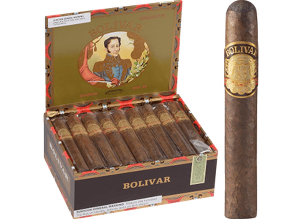 Bolivar Gigante Box of 25 - 6" x 60 