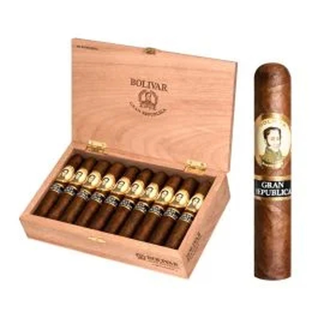 Bolivar Gran Republica Robusto Box of 20 - 4" 1/2 x 50