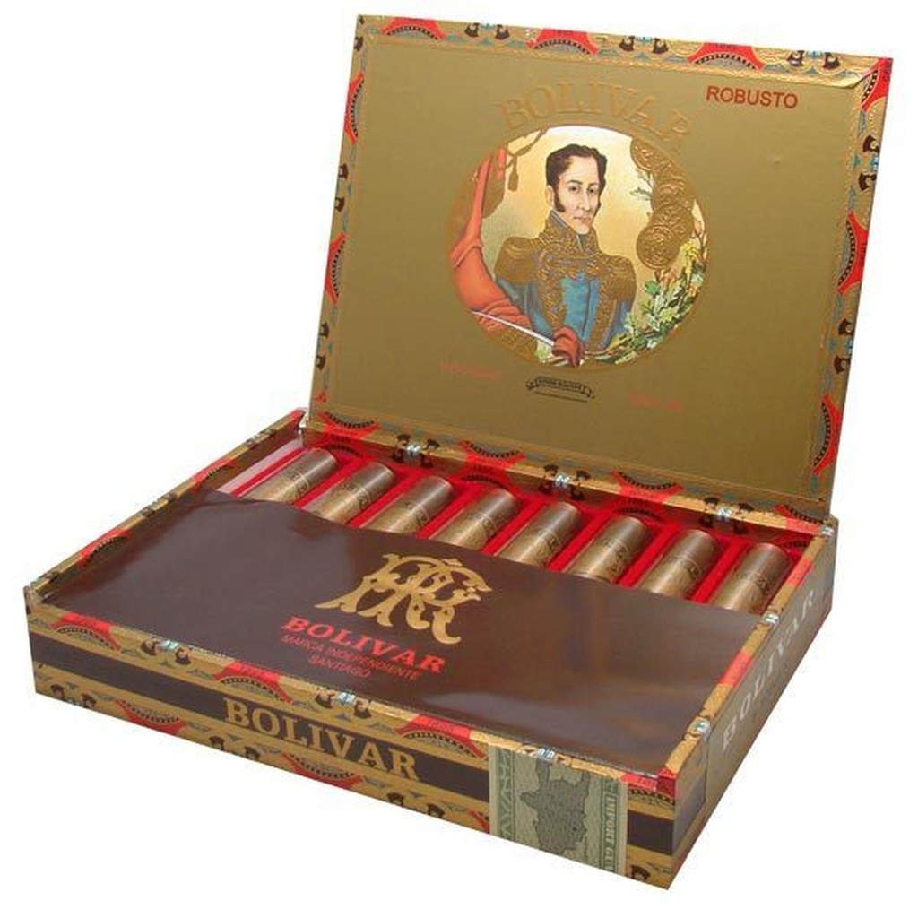 Bolivar Robusto Crystal Tube Box of 8 - 5" 1/2 x 50 