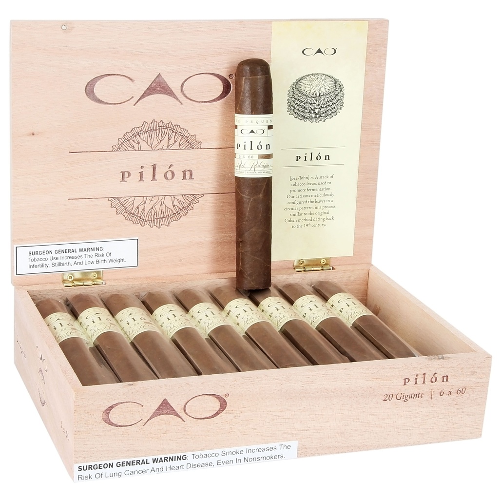 CAO Pilon Gigante Box of 20 - 6" x 60