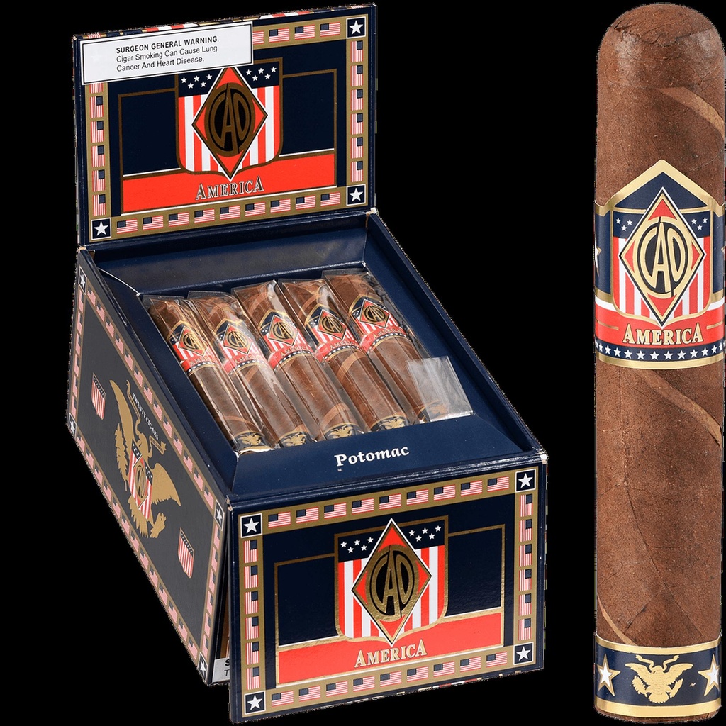 Cao America Potomac Box of 20 - 5" x 56