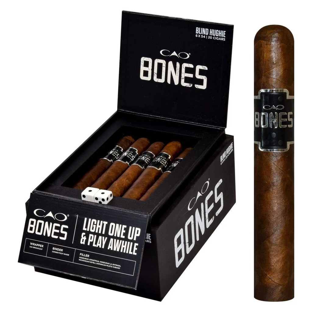 Cao Bonez Blind Hughie Box of 20 - 6" x 54 