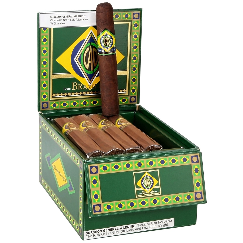 Cao Brazilia Amazon Box of 20 - 6" x 60