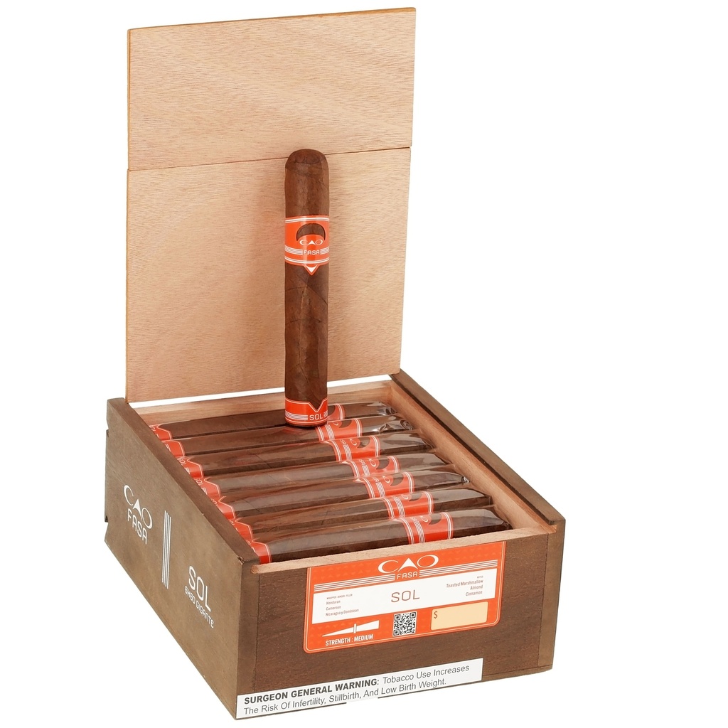 Cao Fasa Sol Gigante Box of 24 - 6" x 60