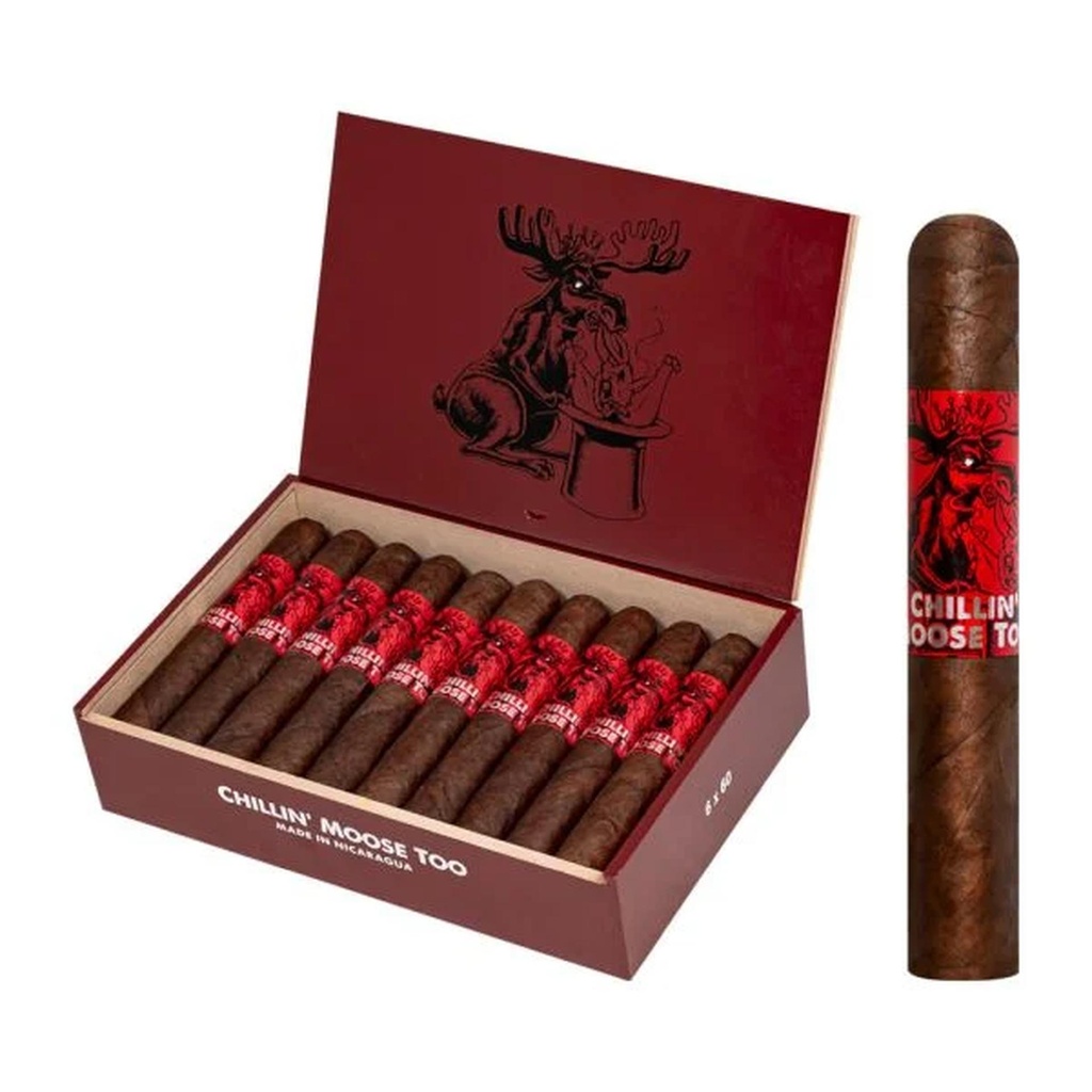 Chillin' Moose Too Gigante Box of 20 - 6" x 60