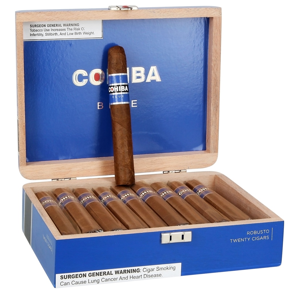 Cohiba Blue Robusto Box of 20 - 5" 1/2 x 50