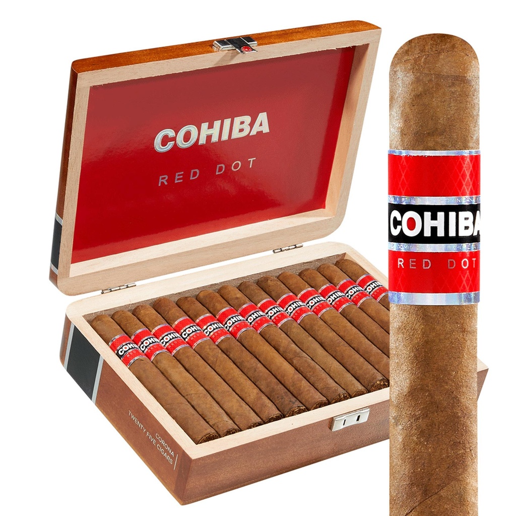 Cohiba Red Dot Churchill Box of 25 - 7'' x 49