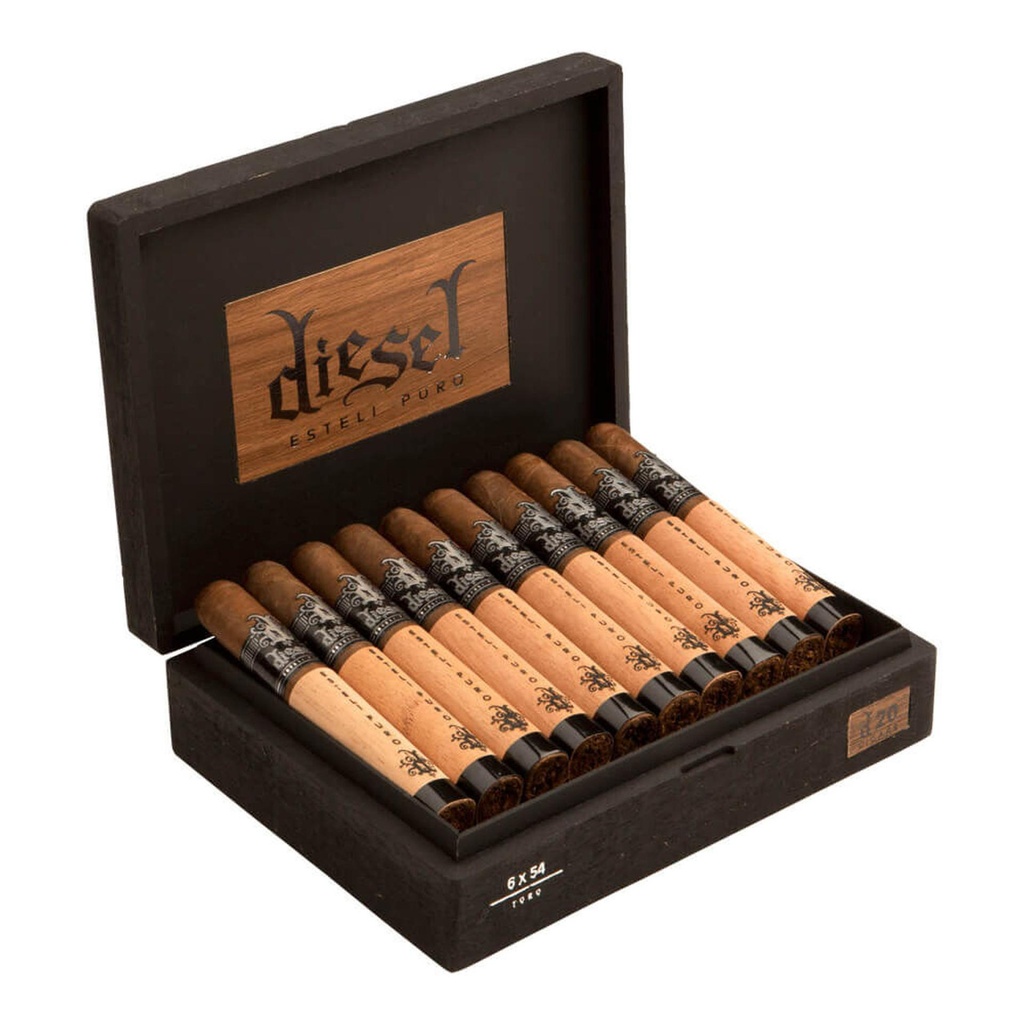 Diesel Esteli Puro Toro Box of 20 - 6" x 54 