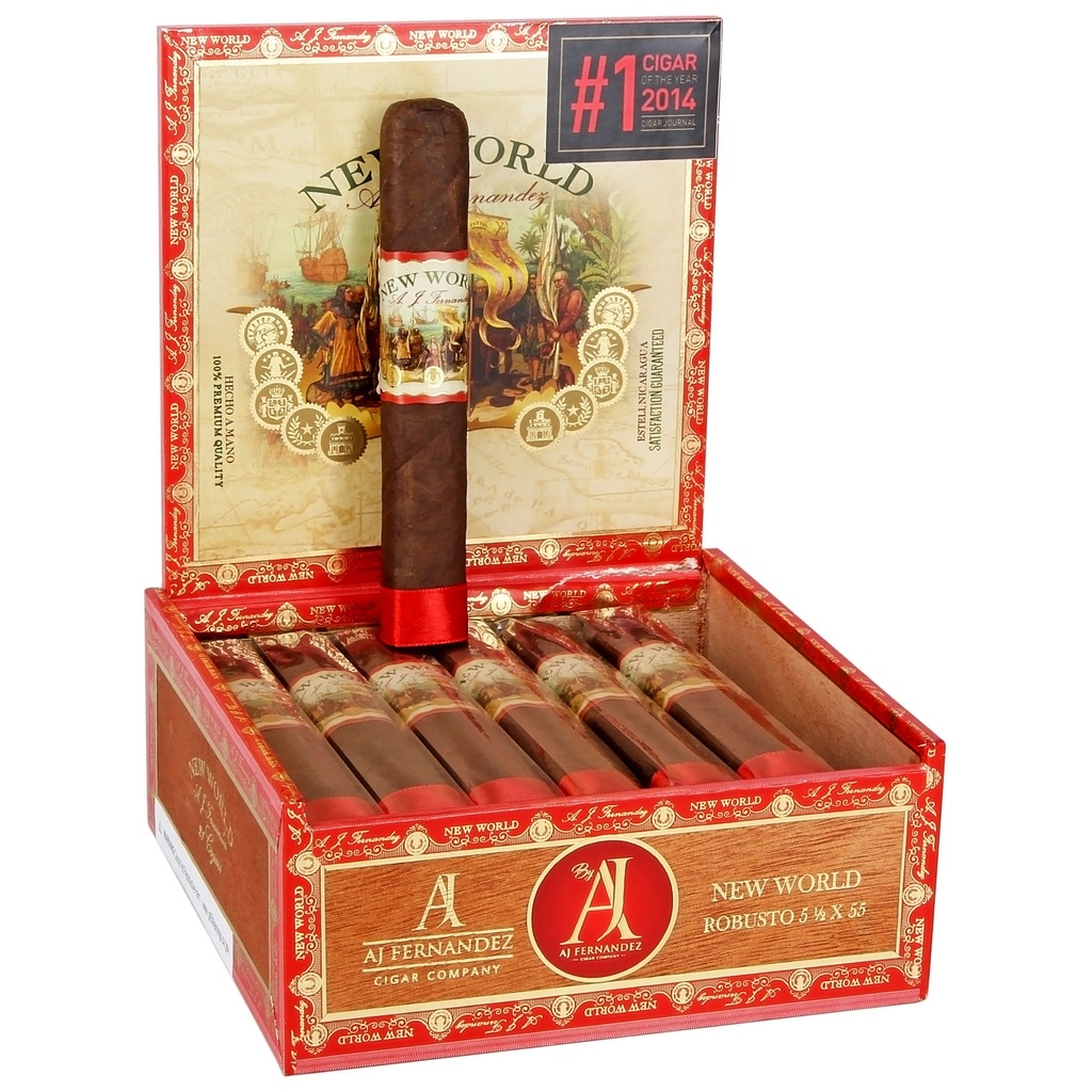 AJ Fernandez New World Oscuro Navegante Robusto Box of 21 - 5" 1/2 x 55