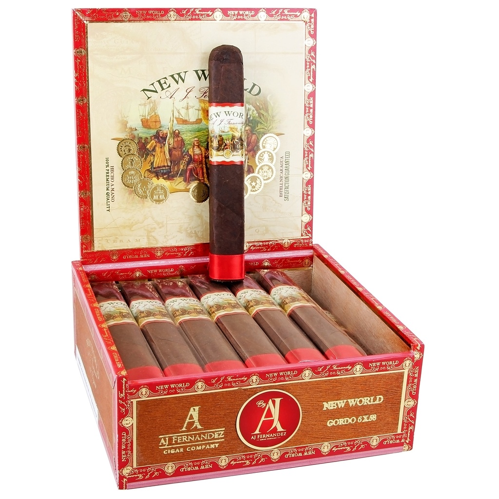 AJ Fernandez New World Oscuro Virrey Toro Gordo Box of 21 - 6" x 58