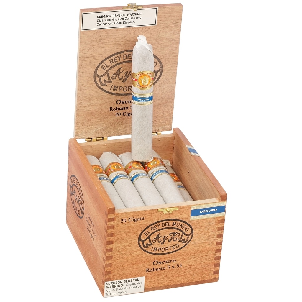 El Rey Del Mundo Robusto Box of 20 - 5" x 54