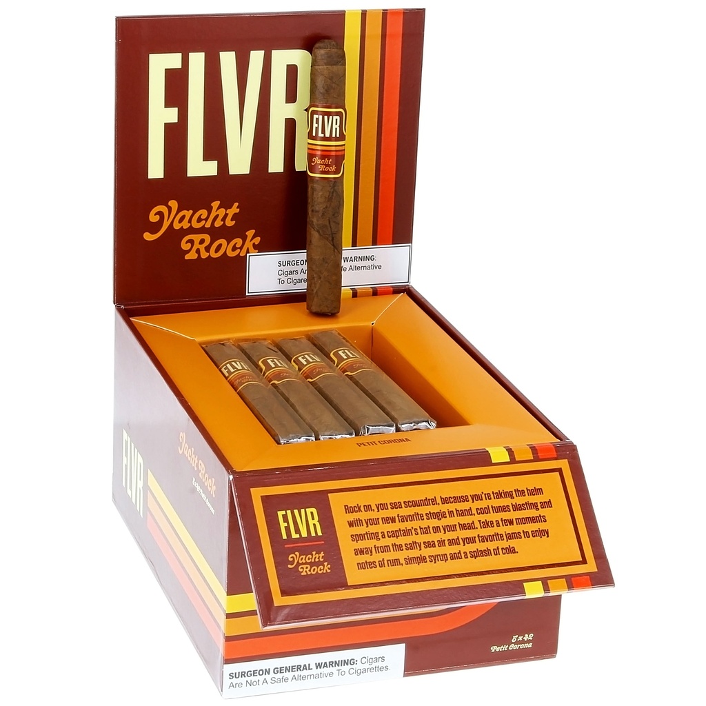 FLVR Yacht Rock Corona Box of 25 - 5" x 42  