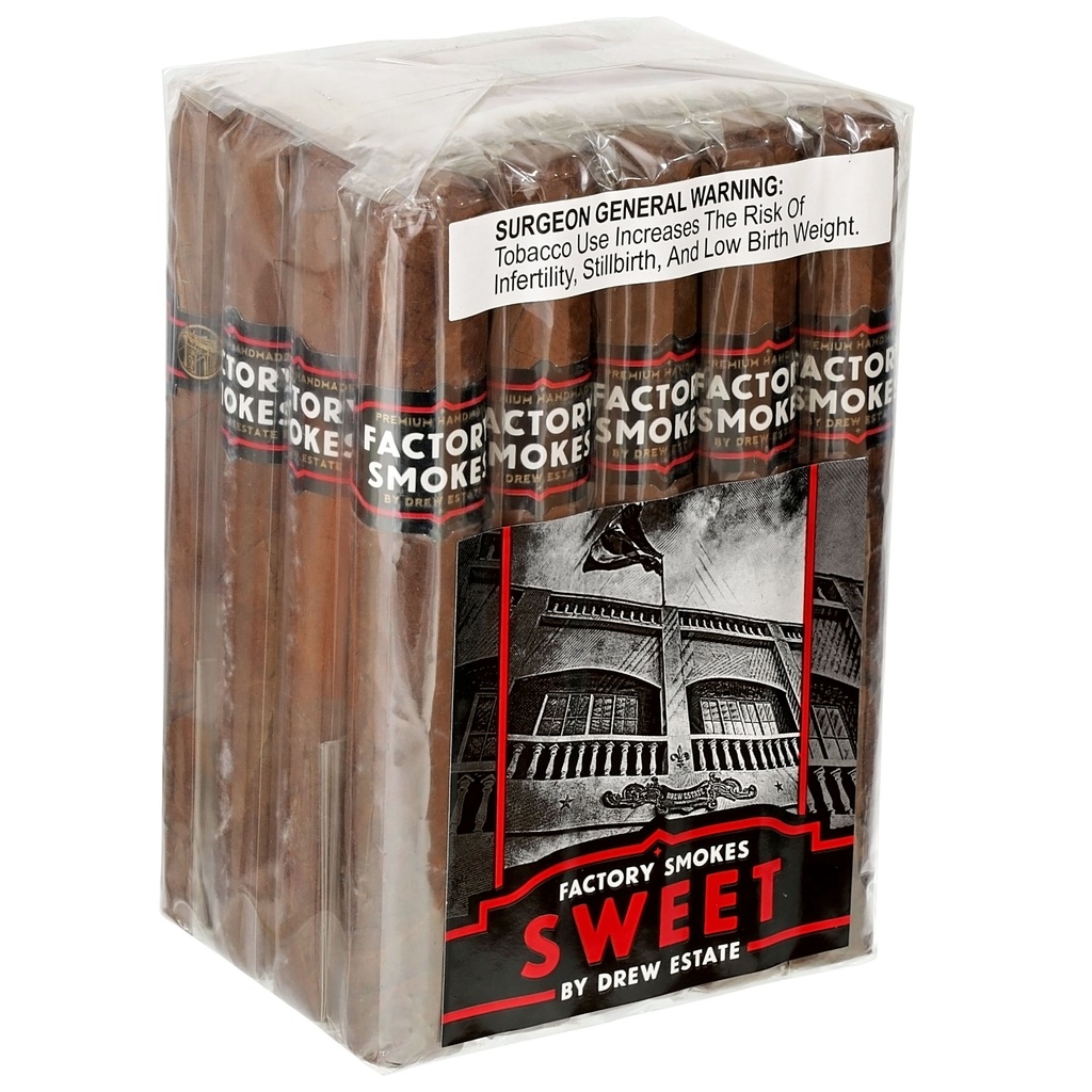 Factory Smokes Sweets Toro Bundle of 25 - 6" x 52