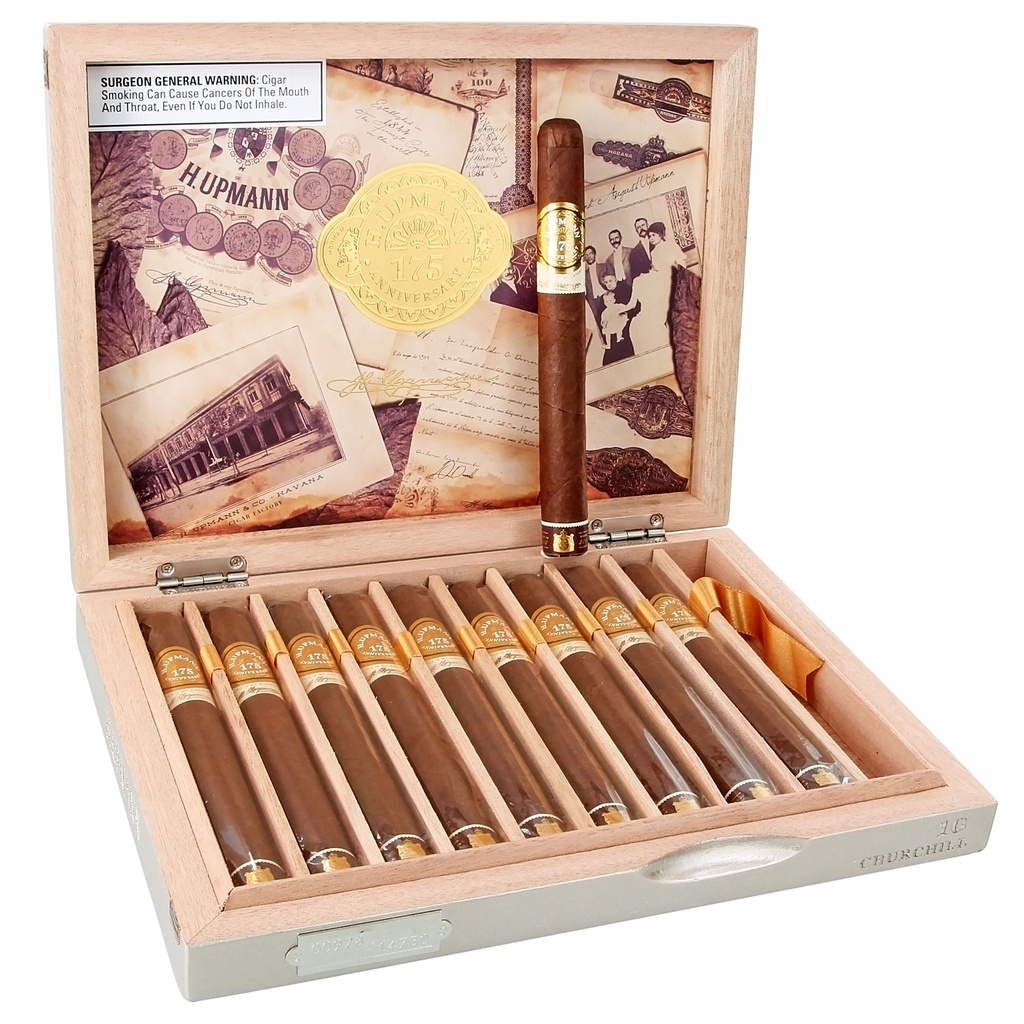H. Upmann 175th Anniversary Limited Edition Churchill 7" * 50
