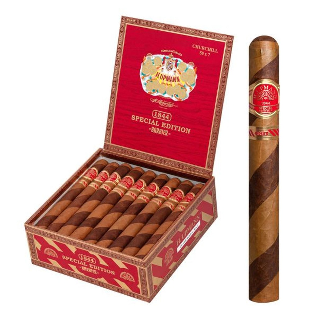 H. Upmann 1844 Special Edition Barbier Churchill Box of 25 - 7" x 50 