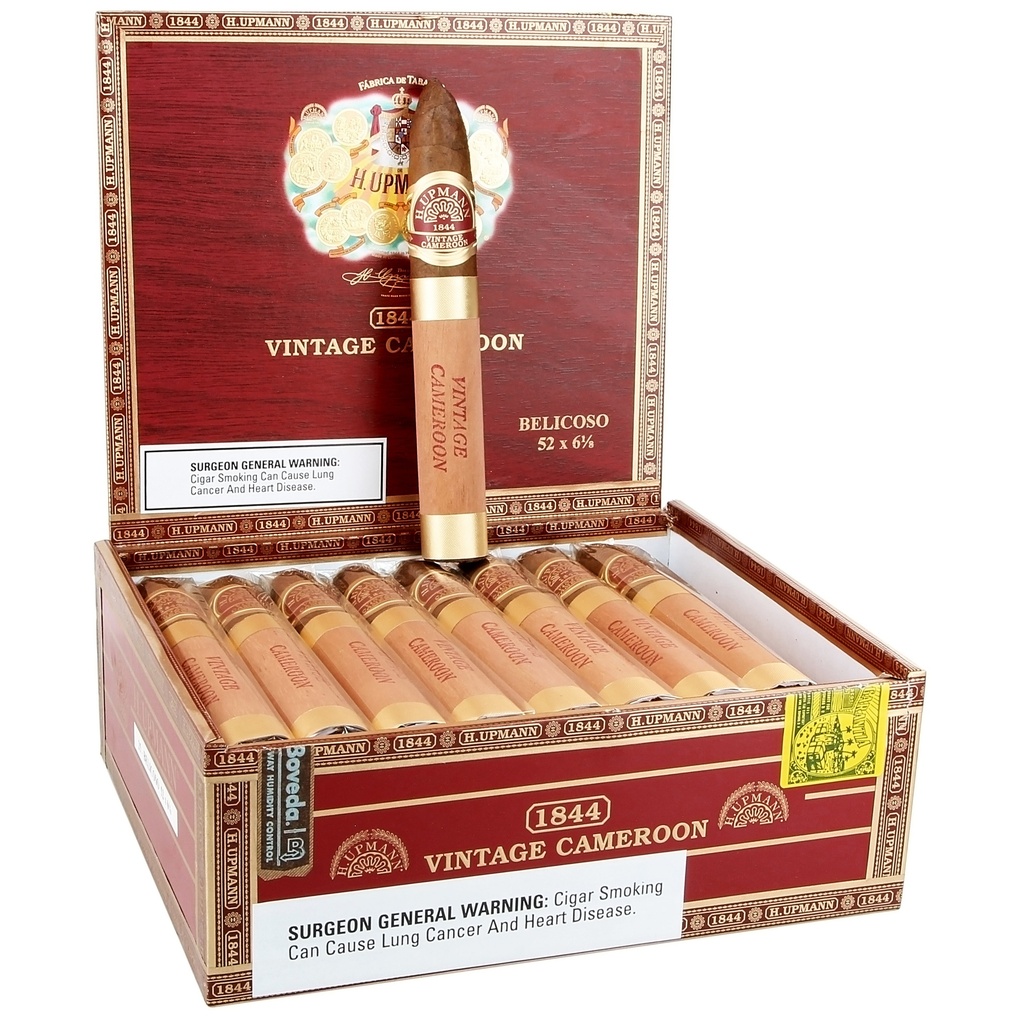 H. Upmann Vintage Cameroon Belicoso Box of 25 - 6" 1/8 x 52