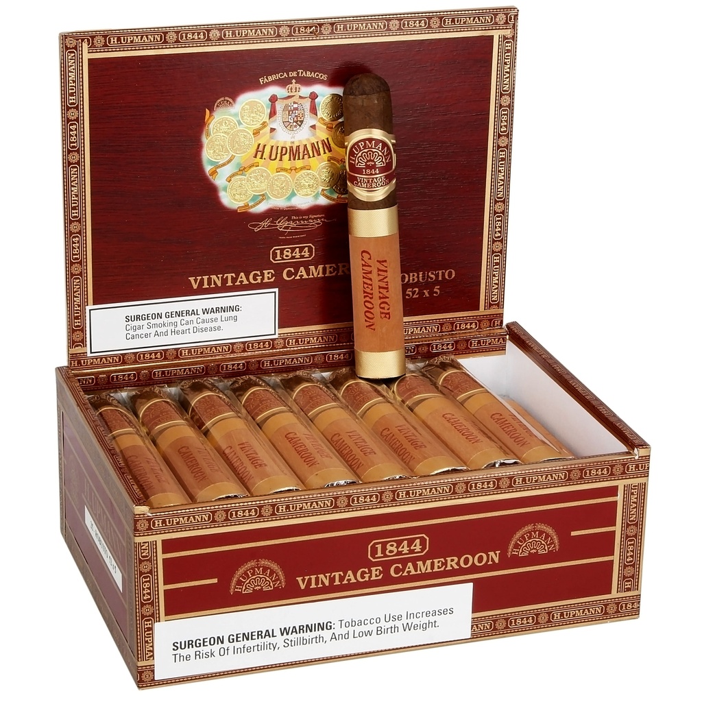 H. Upmann Vintage Cameroon Robusto Box of 25 - 5" x 52
