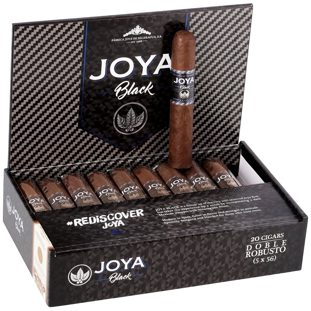 Joya De Nicaragua Joya Black Doble Robusto Box of 20 - 5" x 56