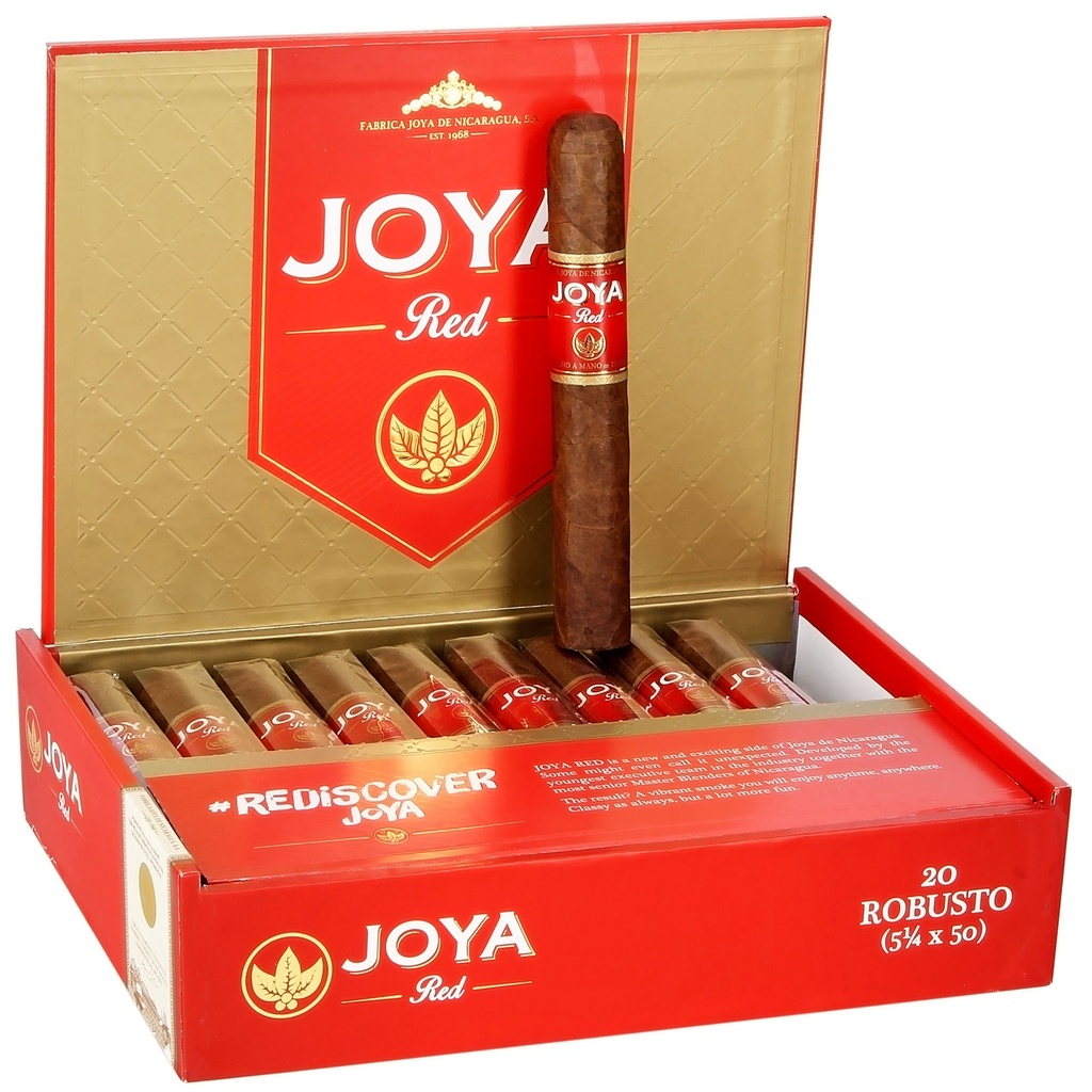 Joya De Nicaragua Joya Red Robusto Box of 20 - 5" 1/4 x 50