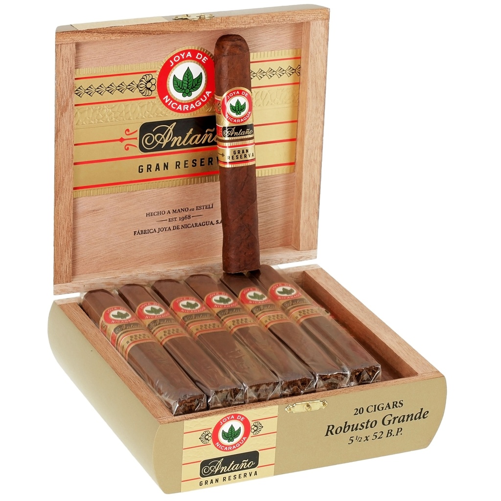 Joya de Nicaragua Antano Gran Reserva Robusto Grande Box of 20 - 5" 1/2 x 52