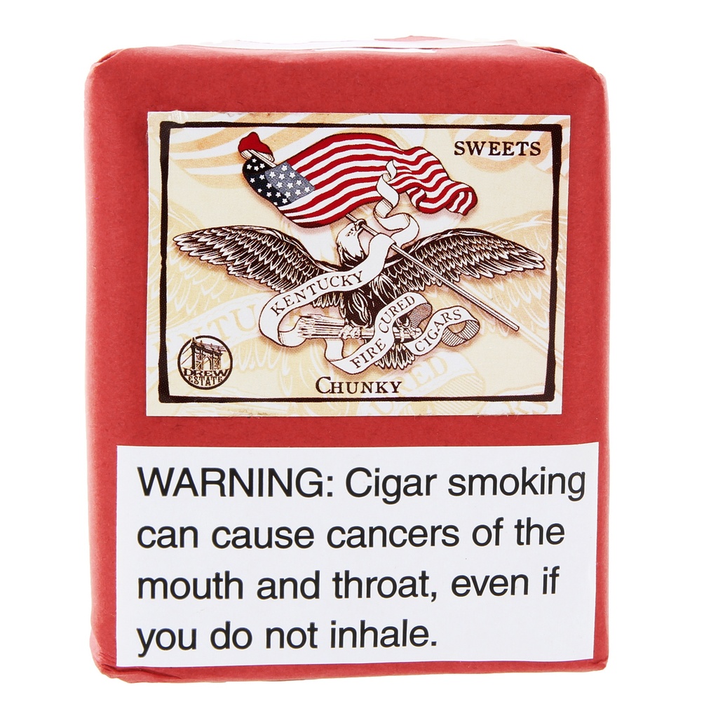 Kentucky Fire Cured Sweets Chunky Pack of 10 - 4" x 46