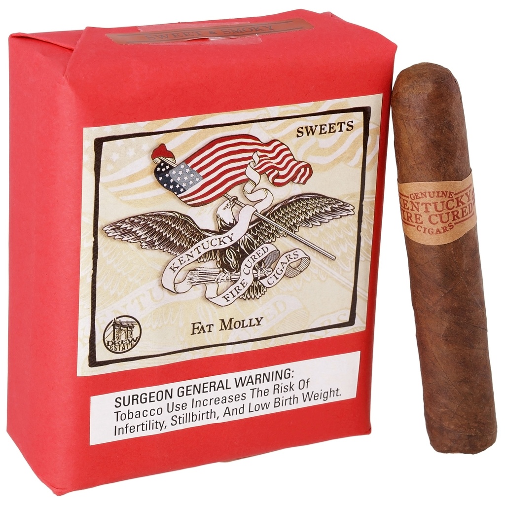 Kentucky Fire Cured Sweets Fat Molly Pack of 10 - 5" x 56